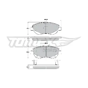 TOMEX Brakes TX1720