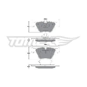 TOMEX Brakes TX1325