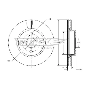 TX 73-92 TOMEX Brakes