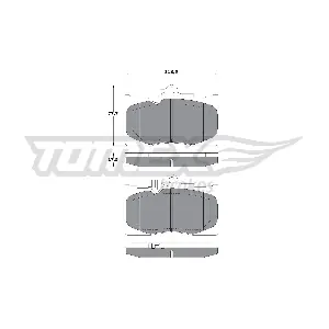 TOMEX Brakes TX 17-60