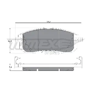 TX17561 TOMEX Brakes