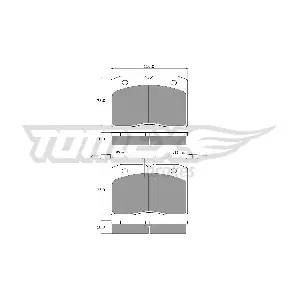 TOMEX Brakes TX 11-26
