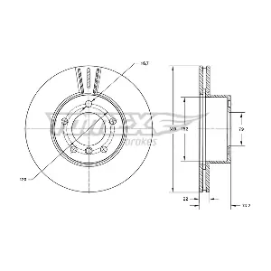 TX 74-01 TOMEX Brakes