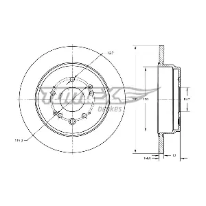 TX 73-83 TOMEX Brakes