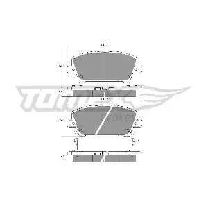 TOMEX Brakes TX 14-52