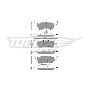 TOMEX Brakes TX 15-31