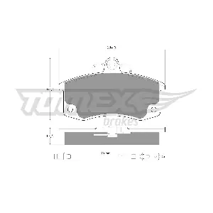 TOMEX Brakes TX 10-361