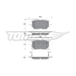 TOMEX Brakes TX 15-01