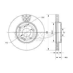 TOMEX Brakes TX 71-06