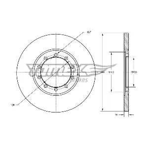 TX 72-21 TOMEX Brakes