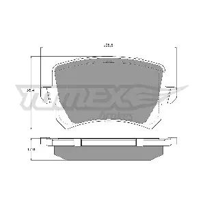 TOMEX Brakes TX 15-83