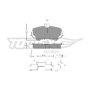 TX 12-751 TOMEX Brakes