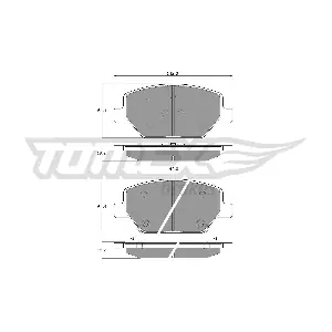 TOMEX Brakes TX 19-10