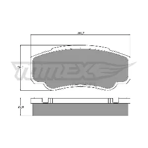 TOMEX Brakes TX 12-46