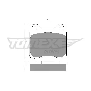 TOMEX Brakes TX1194
