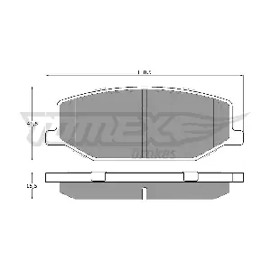TOMEX Brakes TX 19-36