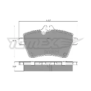 TOMEX Brakes TX 14-56