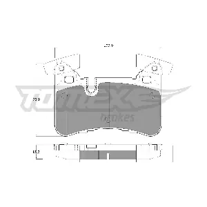 TOMEX Brakes TX 12-67