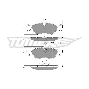 TOMEX Brakes TX 11-491