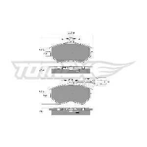 TOMEX Brakes TX 12-04