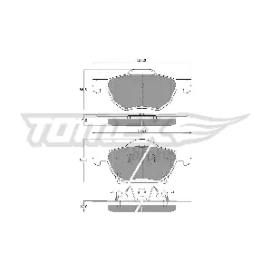 TOMEX Brakes TX1450