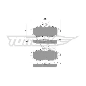 TOMEX Brakes TX 13-28