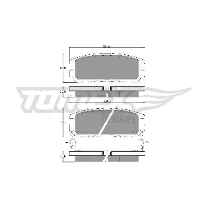 TOMEX Brakes TX 15-55