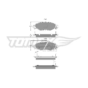 TOMEX Brakes TX 13-89