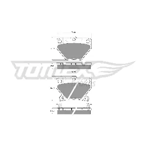 TOMEX Brakes TX 13-77