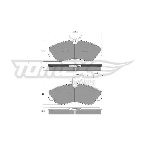TOMEX Brakes TX 11-731