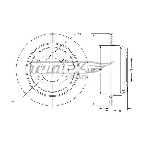 TX 73-70 TOMEX Brakes