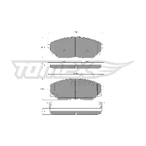 TOMEX Brakes TX 15-53