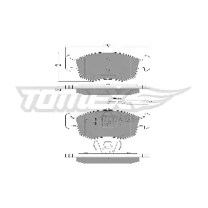 TOMEX Brakes TX 16-88