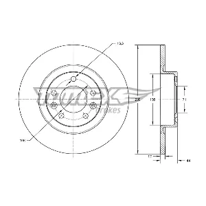 TX 73-68 TOMEX Brakes