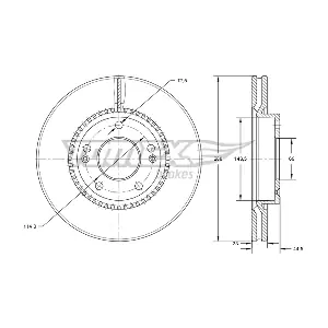 TX 73-30 TOMEX Brakes