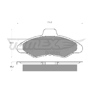 TOMEX Brakes TX 10-82