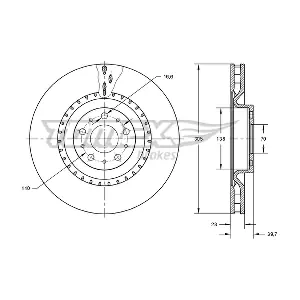 TOMEX Brakes TX 73-74