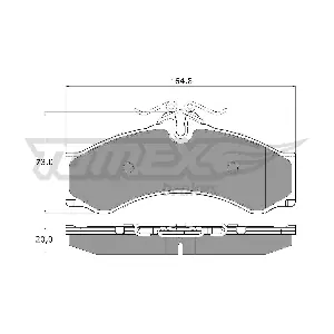 TOMEX Brakes TX 11-48