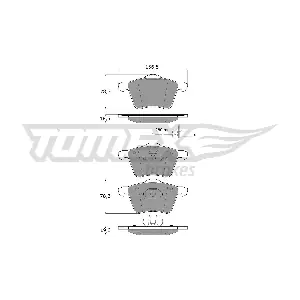 TOMEX Brakes TX 13-58