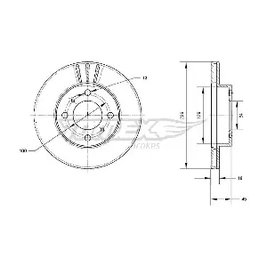 TOMEX Brakes TX 70-98