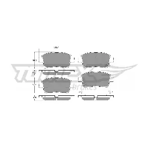 TOMEX Brakes TX 13-76