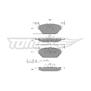 TOMEX Brakes TX 12-11