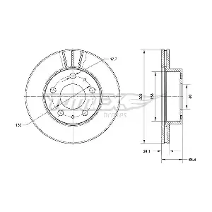 TOMEX Brakes TX 70-60