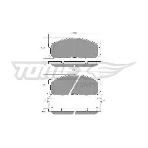 TOMEX Brakes TX 11-17
