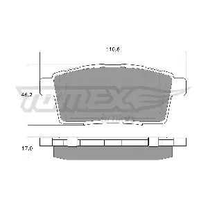 TOMEX Brakes TX 17-43