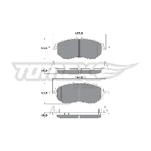 TX 15-54 TOMEX Brakes