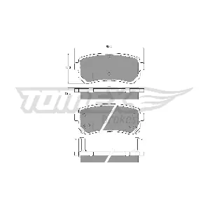 TOMEX Brakes TX1566