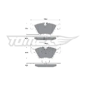 TOMEX Brakes TX 10-69