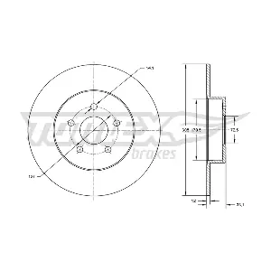 TX 73-78 TOMEX Brakes