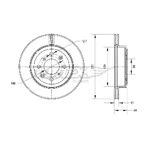 TOMEX Brakes TX 70-84